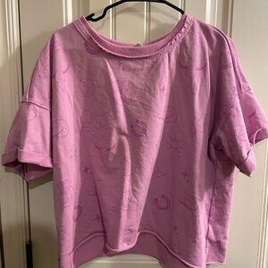 Umgee Pink Short Sleeve Tee